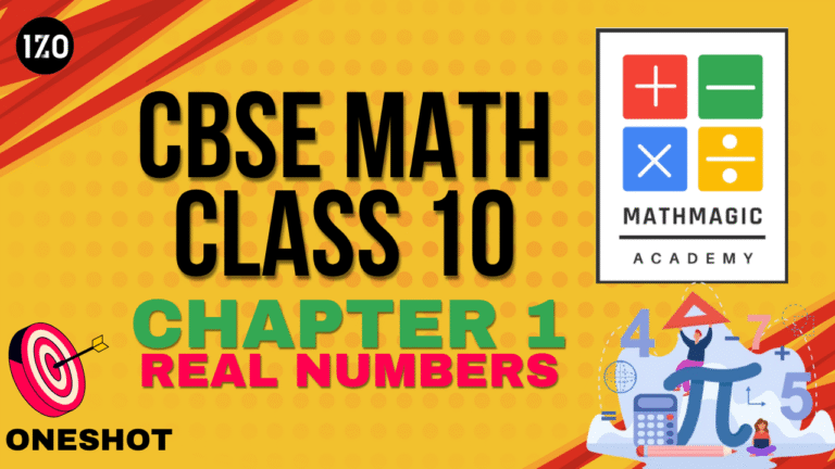 CBSE- Class 10 -MATH- Chapter 1- Real Numbers