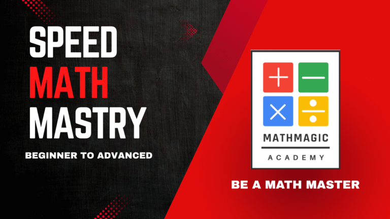 MATHMAGIC : SPEED MATH MASTERY