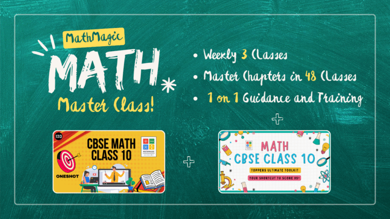 Mathmagic Master Class -Class 10 CBSE