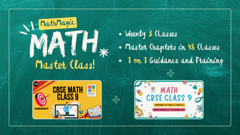 MathMagic Master Class – Class 9 CBSE