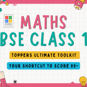 Topper's Ultimate Toolkit : CBSE Class 12 : MATHEMATICS
