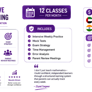 IZO Math : INTENSIVE EXAM PREPARATION